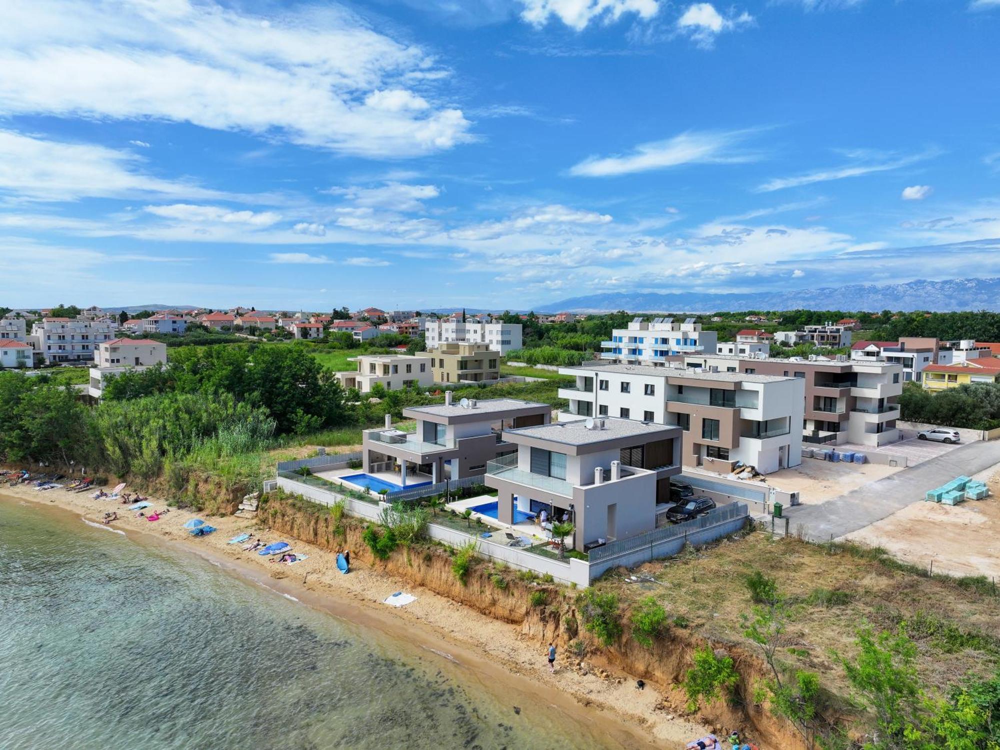 Deluxe Apartments Privlaka On The Sand Exterior foto