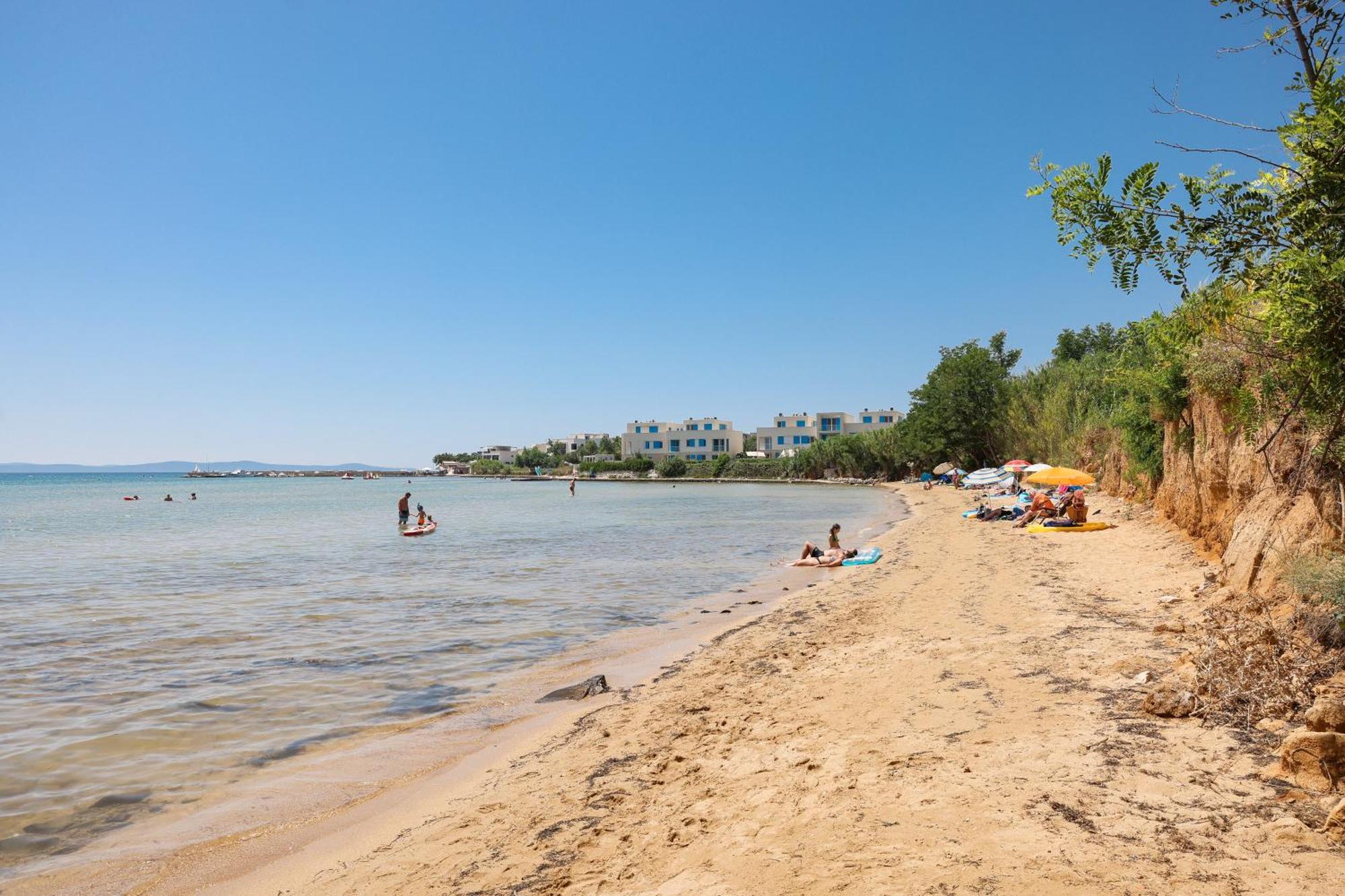 Deluxe Apartments Privlaka On The Sand Exterior foto